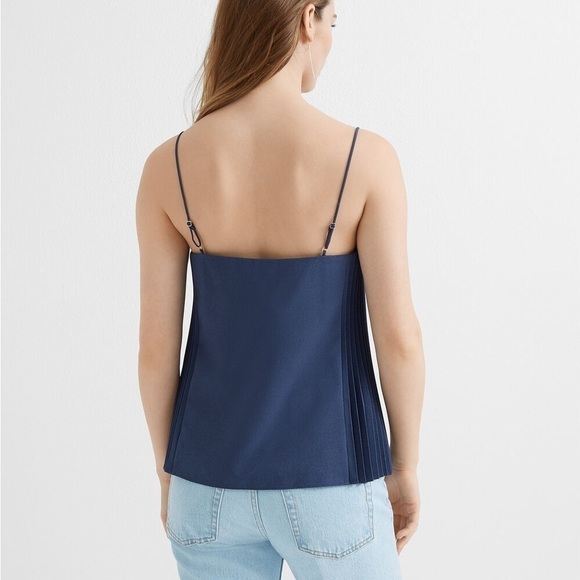 Club Monaco Pleat Front Camisole Top NWT - Picture 3 of 9